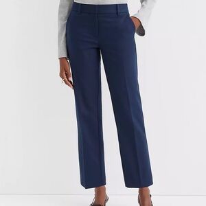 LOFT Navy Straight Leg riviera Julie Pants size 4
